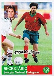 Cromo Secretário - Futebol 1996-1997 - Panini