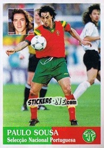 Sticker Paulo Sousa - Futebol 1996-1997 - Panini