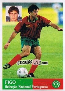 Figurina Figo - Futebol 1996-1997 - Panini