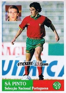 Sticker Sá Pinto - Futebol 1996-1997 - Panini