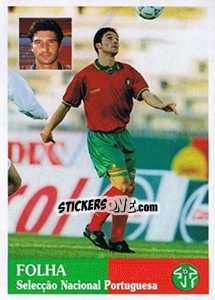 Figurina Folha - Futebol 1996-1997 - Panini
