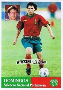 Cromo Domingos - Futebol 1996-1997 - Panini