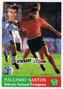 Sticker Paulinho Santos - Futebol 1996-1997 - Panini