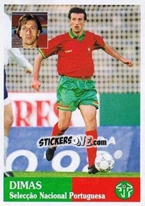 Cromo Dimas - Futebol 1996-1997 - Panini