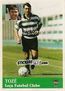 Sticker Tozé - Futebol 1996-1997 - Panini
