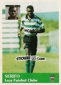 Cromo Serifo - Futebol 1996-1997 - Panini