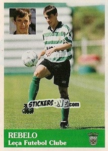 Figurina Rebelo - Futebol 1996-1997 - Panini