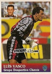 Sticker Luís Vasco - Futebol 1996-1997 - Panini