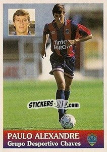 Cromo Paulo Alexandre - Futebol 1996-1997 - Panini