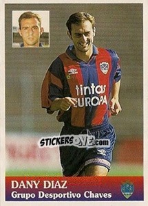 Figurina Dany Diaz - Futebol 1996-1997 n. 264 - Panini