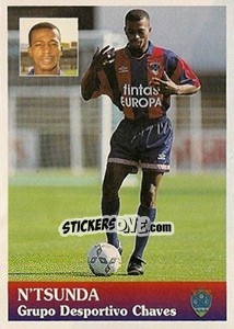 Sticker N'Tsunda - Futebol 1996-1997 - Panini