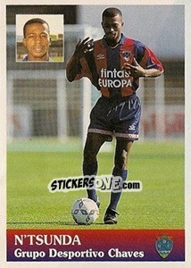 Figurina N'Tsunda - Futebol 1996-1997 - Panini