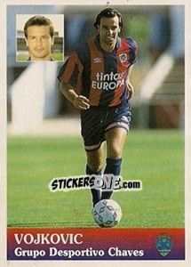 Figurina Vojkovic - Futebol 1996-1997 - Panini