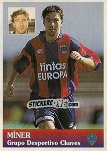 Sticker Míner - Futebol 1996-1997 - Panini