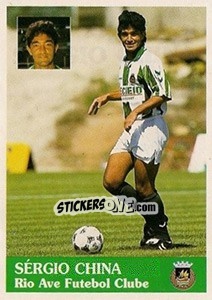 Cromo Sérgio China - Futebol 1996-1997 - Panini