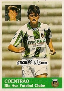 Cromo Coentrão - Futebol 1996-1997 - Panini