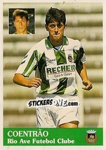 Sticker Coentrão - Futebol 1996-1997 n. 284 - Panini