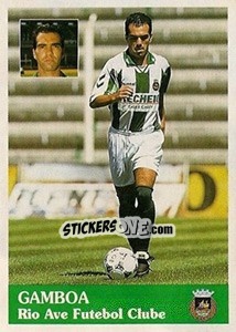 Cromo Gamboa - Futebol 1996-1997 - Panini