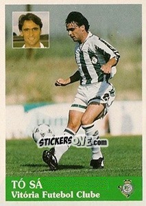 Cromo Tó Sá - Futebol 1996-1997 - Panini