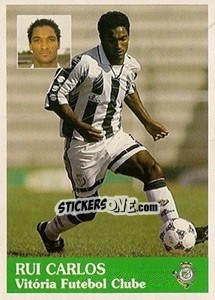 Cromo Rui Carlos - Futebol 1996-1997 - Panini