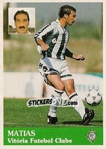 Figurina Matias - Futebol 1996-1997 - Panini