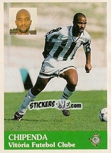 Cromo Chipenda - Futebol 1996-1997 - Panini