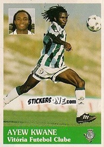 Sticker Ayew Kwane - Futebol 1996-1997 n. 304 - Panini