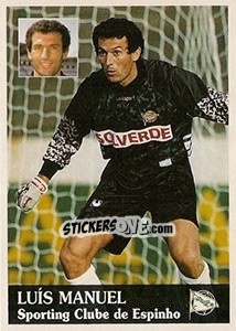 Sticker Luís Manuel - Futebol 1996-1997 - Panini