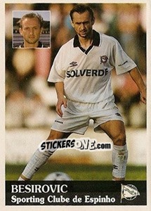 Sticker Besirovic - Futebol 1996-1997 - Panini