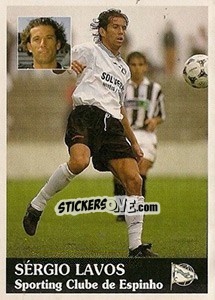 Figurina Sérgio Lavos - Futebol 1996-1997 - Panini