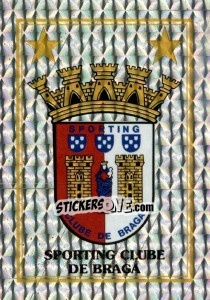 Sticker Emblema (Sporting Clube De Braga) - Futebol 1996-1997 n. C - Panini