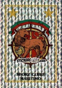 Sticker Emblema (Sport Clube Marítimo) - Futebol 1996-1997 n. I - Panini