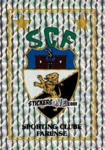 Sticker Emblema (Sporting Clube Farense) - Futebol 1996-1997 - Panini