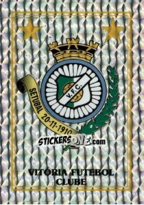 Sticker Emblema (Vítoria Futebol Clube) - Futebol 1996-1997 - Panini