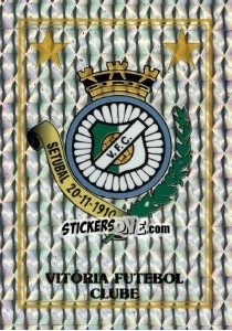Sticker Emblema (Vítoria Futebol Clube) - Futebol 1996-1997 n. K - Panini