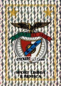 Sticker Emblema (Sport Lisboa E Benfica) - Futebol 1996-1997 n. L - Panini