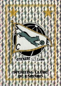Sticker Emblema (Sporting Clube De Espinho) - Futebol 1996-1997 n. P - Panini