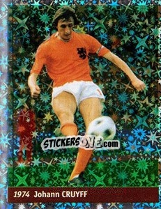 Sticker Johan Cruyff - World Cup France 98 n. 6 - Ds