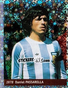 Sticker Daniel Passarella - World Cup France 98 n. 7 - Ds