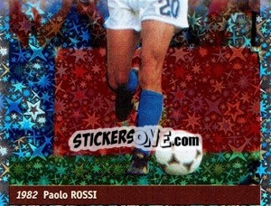 Figurina Paolo Rossi - World Cup France 98 - Ds