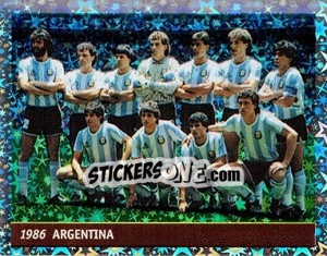 Figurina Team Argentina