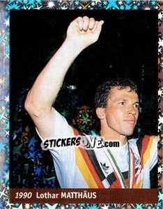Sticker Lothar Matthaus - World Cup France 98 n. 16 - Ds
