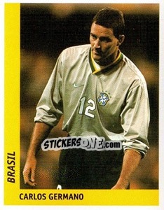 Sticker Carlos Germano - World Cup France 98 - Ds
