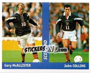 Cromo Gary Mcallister / John Collins