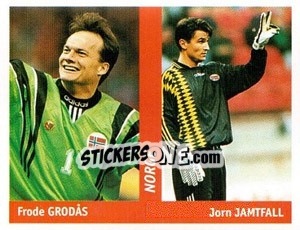 Sticker Frode Grodas / Jorn Jamtfall - World Cup France 98 n. 41 - Ds