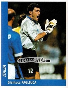 Sticker Gianluca Pagliuca - World Cup France 98 - Ds