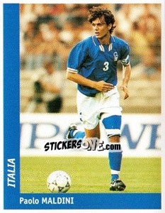 Sticker Paolo Maldini - World Cup France 98 n. 65 - Ds