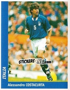 Sticker Alessandro Costacurta - World Cup France 98 n. 68 - Ds