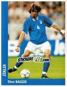 Sticker Dino Baggio - World Cup France 98 n. 69 - Ds