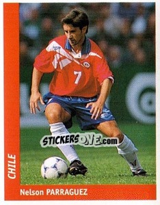 Sticker Nelson Parraguez - World Cup France 98 - Ds